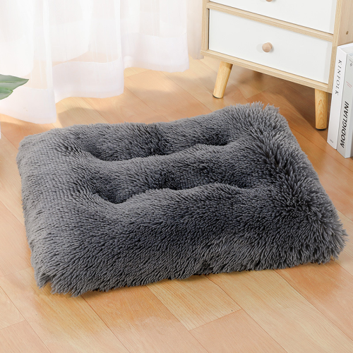 L Plush cat litter pet mat