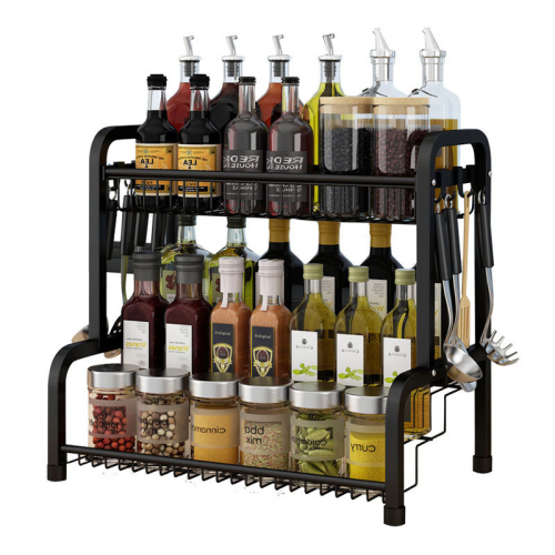 Two tier spice rack