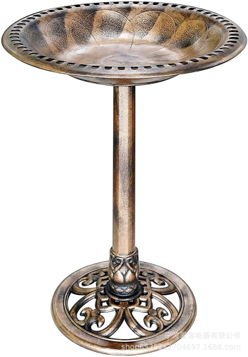 Antique Flower Birdbath